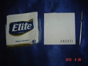 Servilletas para Estampar Publicidad