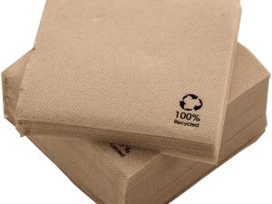 Servilletas biodegradables kraft