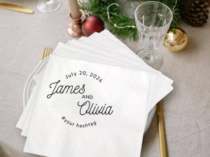SERVILLETA PERSONALIZADAS PARA BODAS