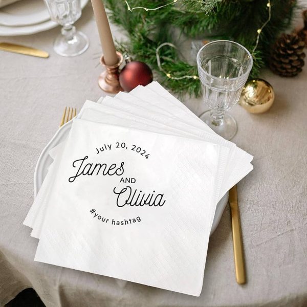 SERVILLETA PERSONALIZADAS PARA BODAS